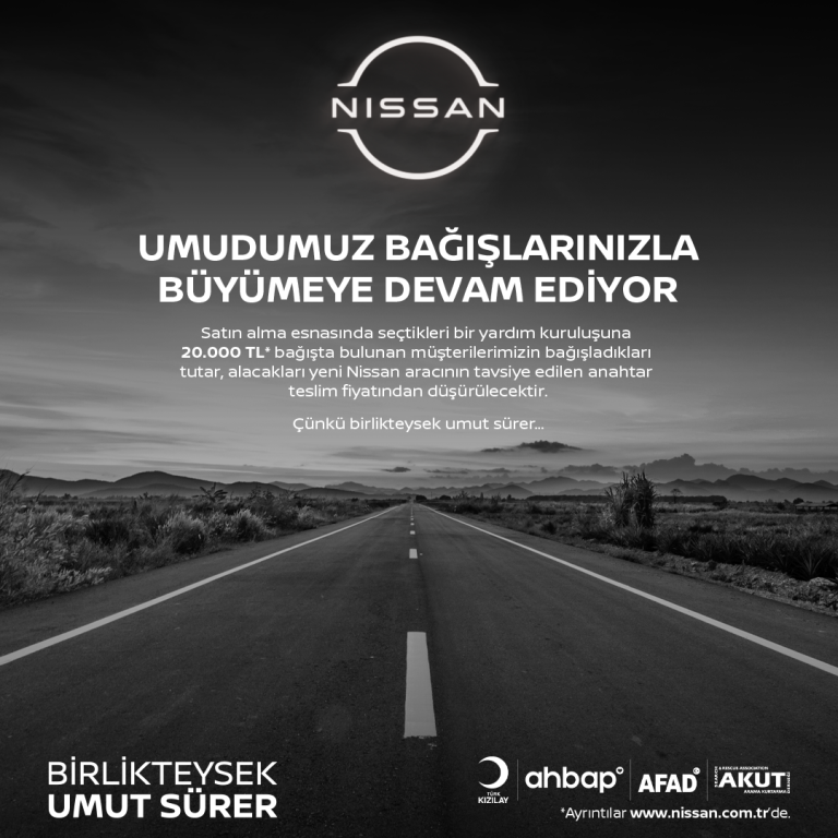 Nissan deprem yardımlarını genişletiyor